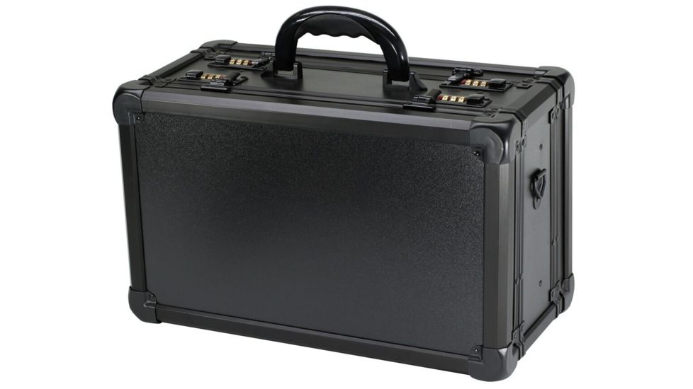 TZ Case Double-Sided Pistol Case / 15in, Black, 15.9 x 9.6 x 7.6in , TZEXC015 B