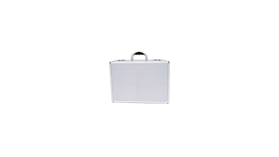 TZ Case NC250 Aluminum 17 inch Laptop Case - Silver Stripes NC-250SS