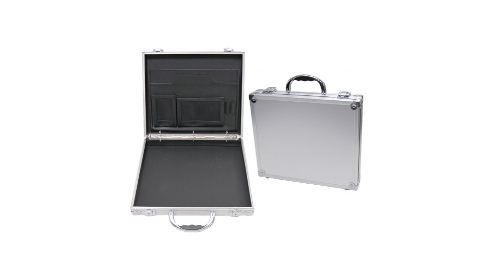 TZ Case PKG222 Aluminum Packaging/Tool Case Business Case - Silver PKG-222S