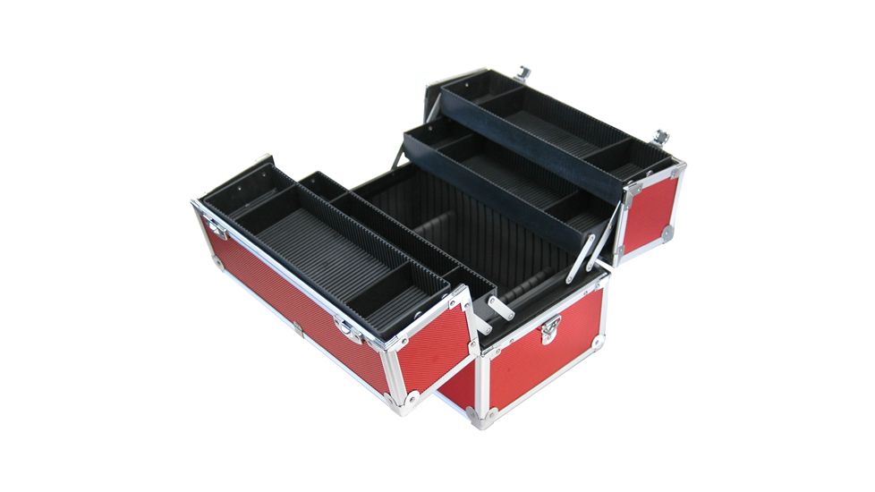 Tz Case Tc 06 Rd Beauty Storage Red Case Open