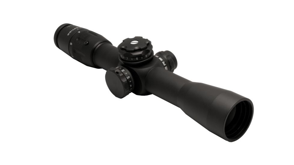 U.S. Optics B-10 1.8-10x40 mm Rifle Scope, Digital Red FFP GAP Reticle, 100 Click Elevation Knob and US#5 Windage Knob with 1/10 MIL Adjustment, Matte Black, B-10 GAP