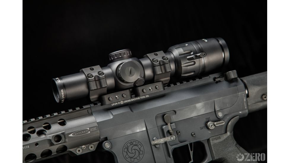 U.S. Optics B-17 3.2-17x50 mm Rifle Scope, Digital Red FFP GEN II XR Reticle, 110 Click EREK Elevation Knob and US#5 Windage Knob with 1/10 MIL Adjustment, Matte Black, B-17 GENIIXR