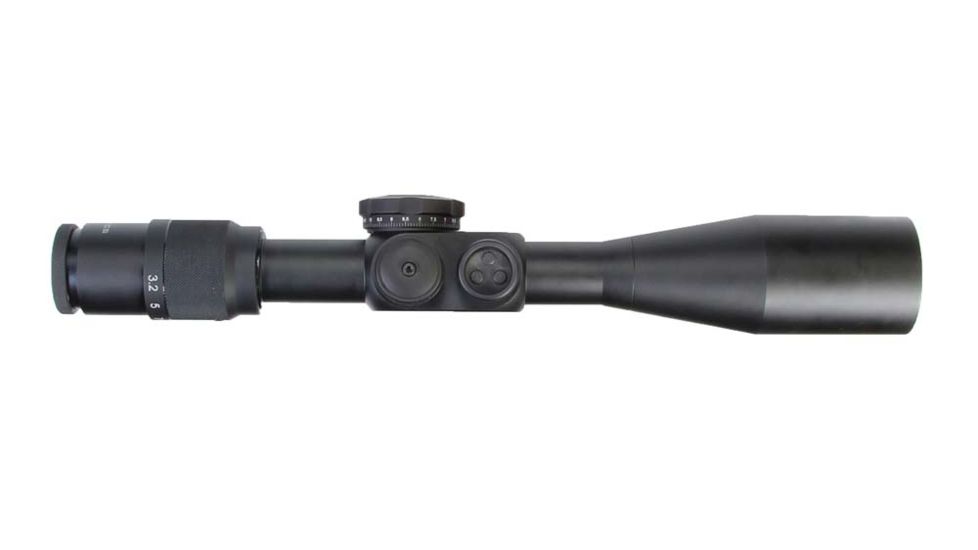 U.S. Optics LR-17 MDMOA FFP Illuminated Reticle 3.2-17x44mm Rifle Scope, Matte Black, LR-17MOA