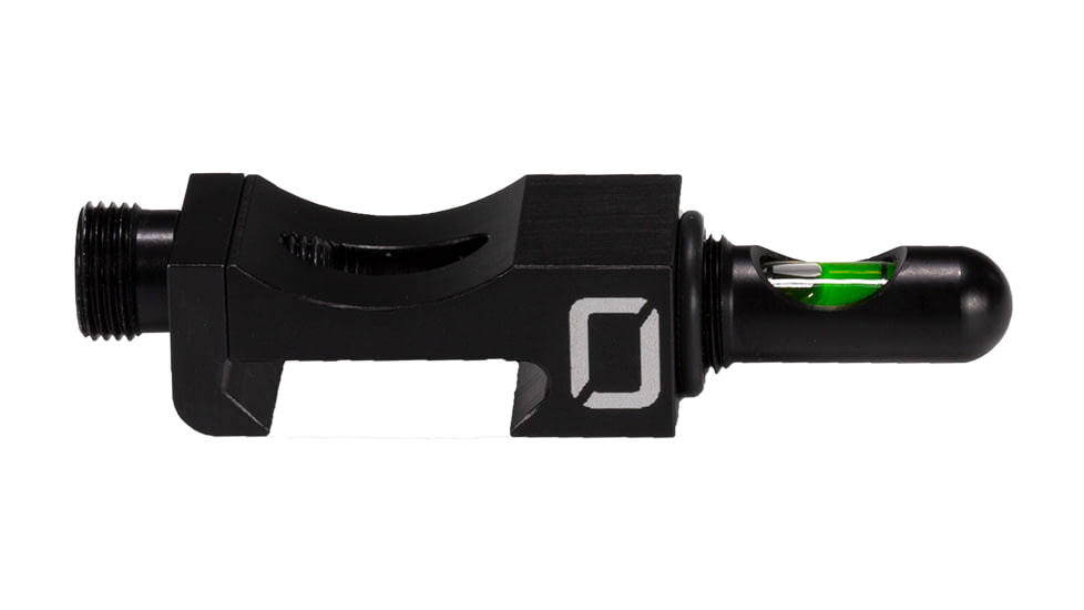 U.S. Optics Rail Mounted Fixed Bubble Level, Matte Black, Small, BBL-100