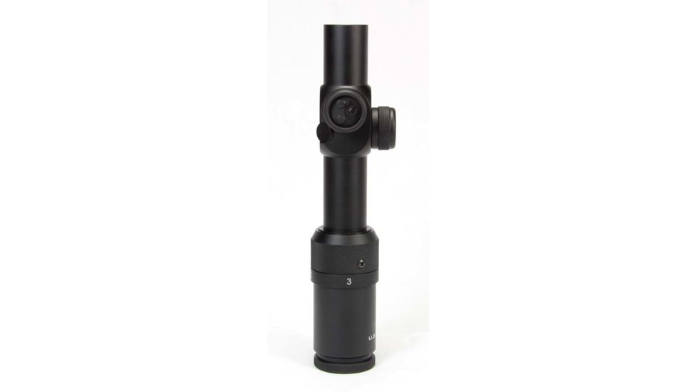 U.S. Optics SR-4C Horus Vision H50 FFP Illuminated Reticle 1-4x22mm Rifle Scope, Matte Black, N/A SR-4C-H50