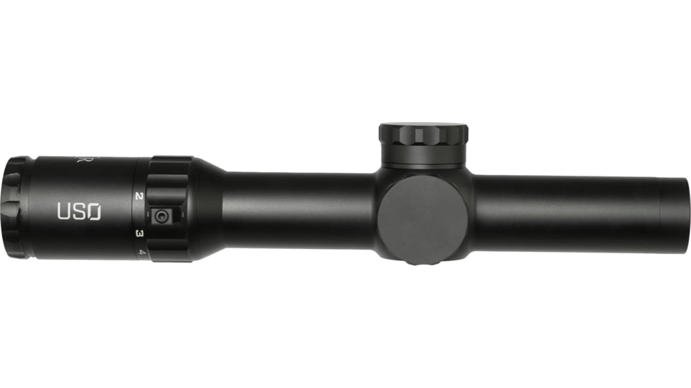 U.S. Optics SXR 1-6x28mm LPVO 34 mm Tube Rifle Scope, Second Focal Plane, Simple Crosshair Reticle, Matte Black, SXR 1-6 SFP