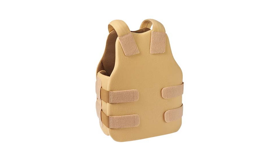 UARM MCV Modular Concealable Vest - Mens, Type IIA Threat Level, Armored Cummerbund, Beige, S, MCVSBG-SASEPS2A-SAMCVS2A