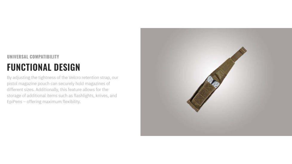 UARM PMP Pistol Magazine Pouch, Multicam, PMPM