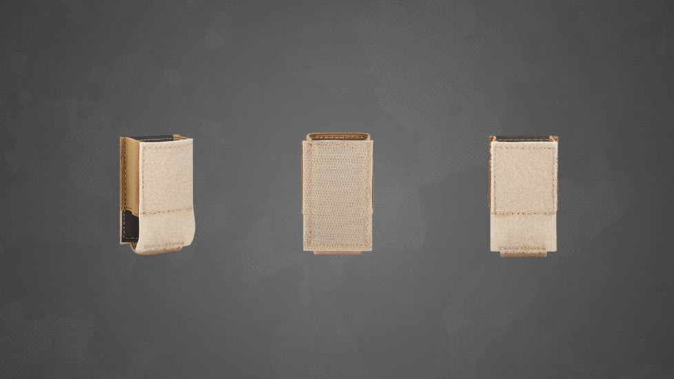 UARM S-PUMP Single Pistol Universal Magazine Pouch for MCV/MCVF, Beige, S-XL, S-PUMPBG