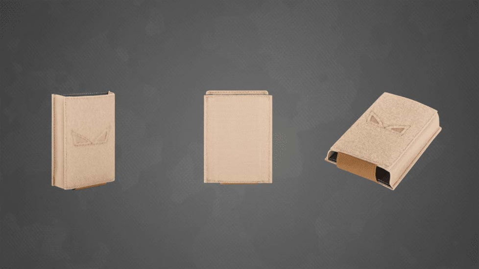 UARM S-RUMP Single Rifle Universal Magazine Pouch for MCV/MCVF, Beige, S-XL, S-RUMPBG