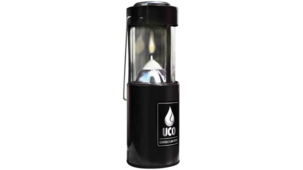 UCO Candle Lantern-anod Black L-AN-STD-BLACK