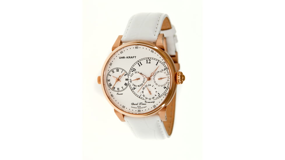 Uhr-Kraft 27003/1rg Dualtimer Mens Watch UHR270031RG