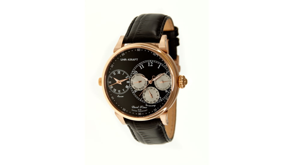 Uhr-Kraft 27003/2rg Dualtimer Mens Watch UHR270032RG