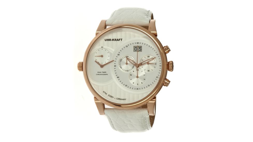 Uhr-Kraft 27103/1rgw Dualtimer Mens Watch UHR271031RGW