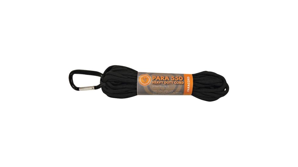 Ultimate Survival Ust Paracord 550 Black 50' 20-5X50-20