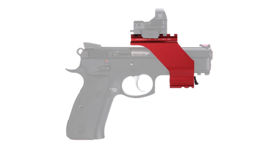 UM Tactical UM3 Sight Mount For Universal Rail Mount Style, Red, UM3-RED