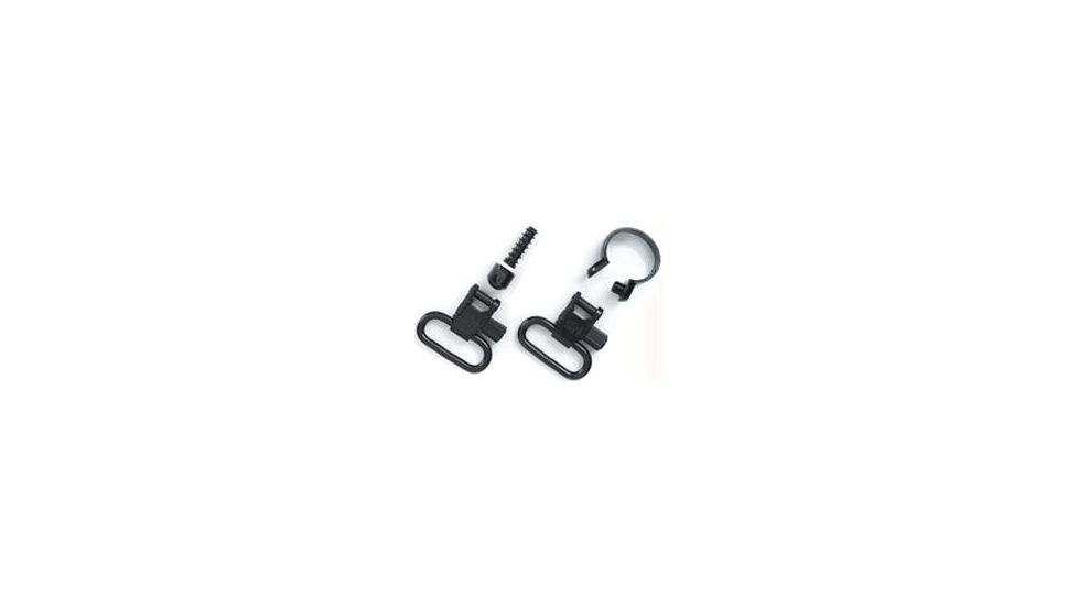 Uncle Mike's 1in Black Quick Detach Swivels for Remington 760 &amp;7600 -1969-present -1441-2