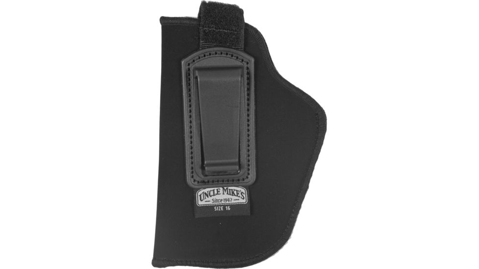 Uncle Mike's Inside-The-Pant Holster w/ Retention Strap, LH - 3.25-3.75bbl Medium/Large Autos 7616-2