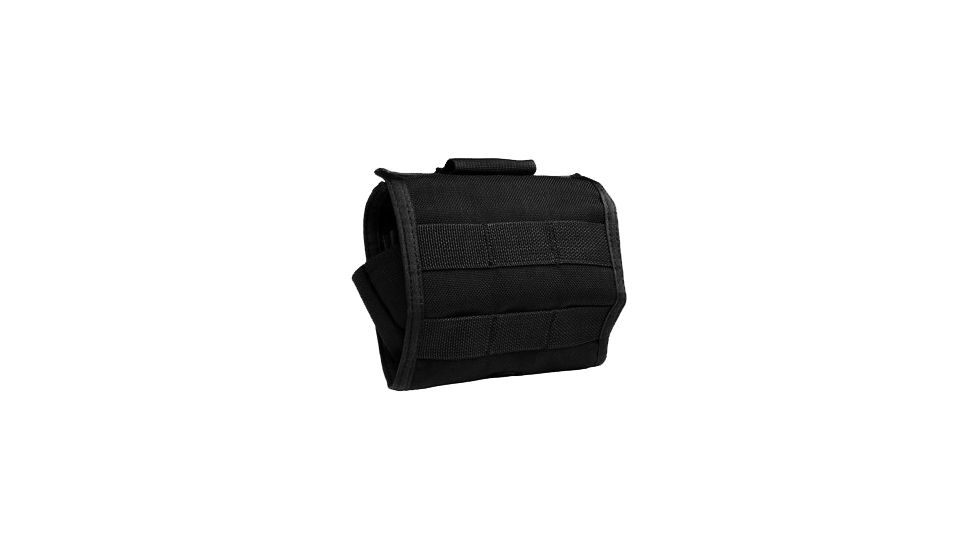Uncle Mike's Law Enforcement Collapsible Baton Pouch - Black 7702500