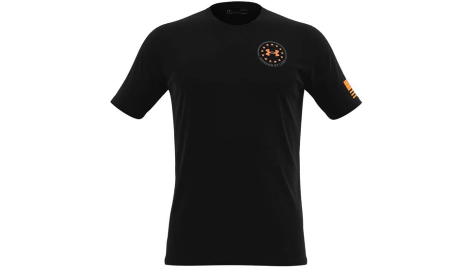 Under Armour Freedom By Land Super Soft T-Shirt - Mens, Black, 3XL, 13620550013X