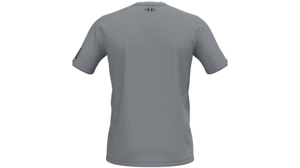 Under Armour Freedom CAP USA T-Shirt - Mens, Mod Gray, Small, 1365051011SM