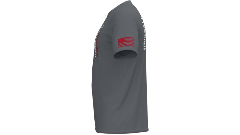 Under Armour Freedom USA T2 T-Shirt - Mens, Steel, 3XL, 13620480353X