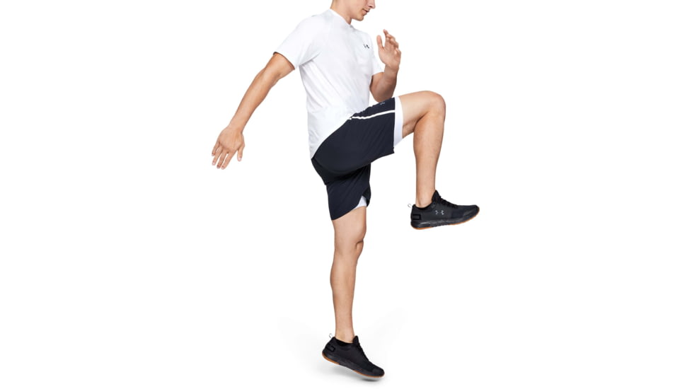 Under Armour HeatGear Armour Mid Boxer - Mens, White, X-Large, 1289566100XL