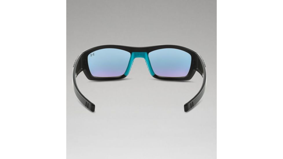Under Armour Ace Progressive Black w/Electric Blue Rubber Frame