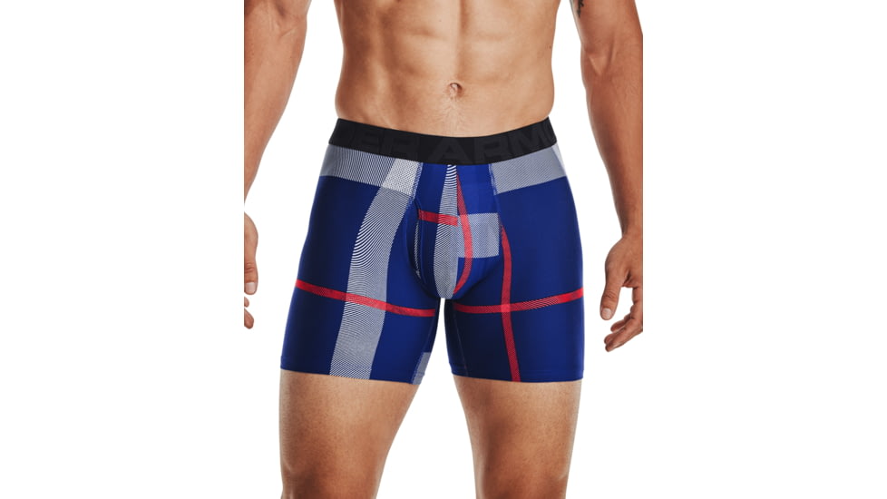 Under Armour Mens Tech 6 Boxerjock Novelty 2 Pack - 13636214323X