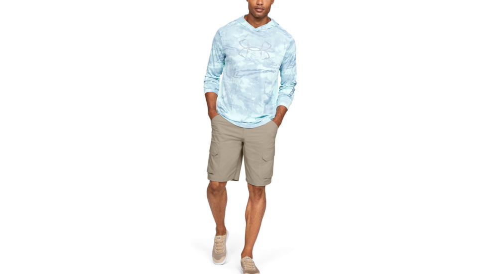 Under Armour UA Fish Hunter Cargo Shorts - Mens, City Khaki, 38, 130464930038