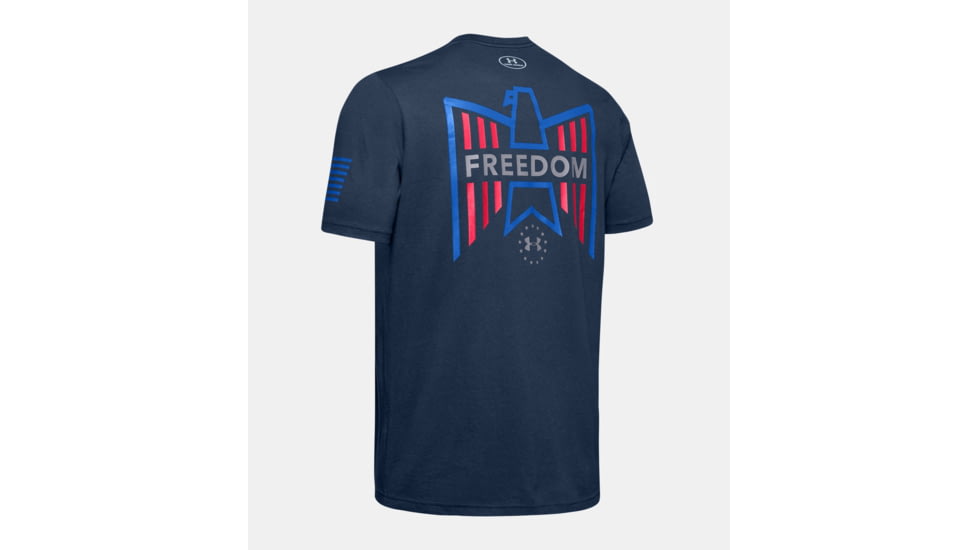 Under Armour UA Freedom Eagle T-Shirt - Mens, Medium, Academy, 1343545408MD