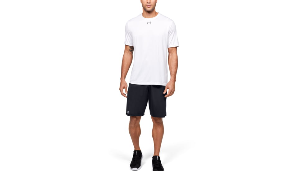 Under Armour UA Locker 9in Pocketed Short - Mens, Black, Extra Large, 1351350001XL