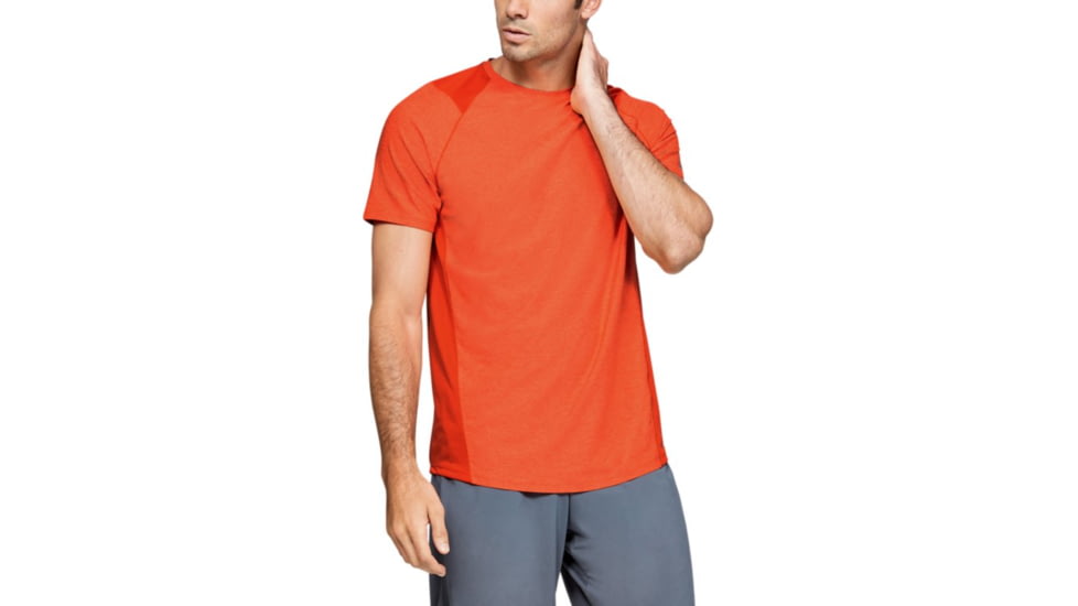 Under Armour UA MK-1 T-Shirt - Mens, 2XL, Regular, Ultra Orange, 13064288562X