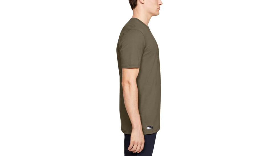 Under Armour UA Tactical Cotton T-Shirt - Mens, Federal Tan, Small, 1351776499SM
