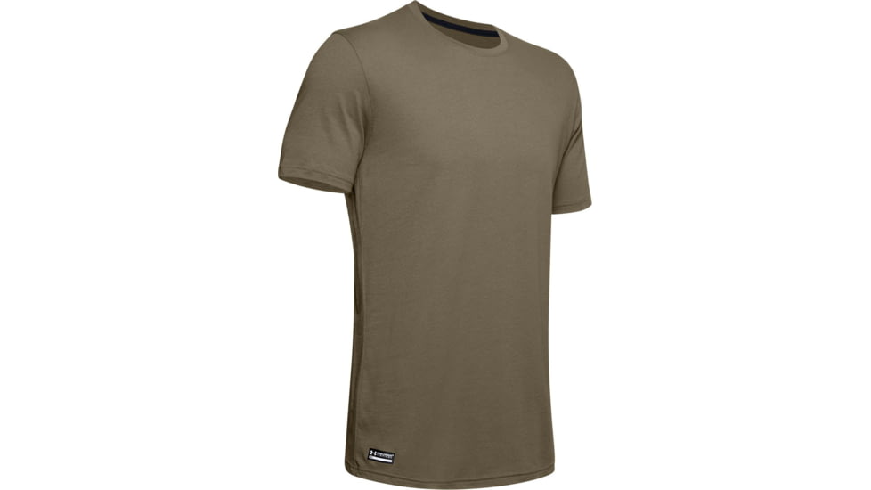 Under Armour UA Tactical Cotton T-Shirt - Mens, Federal Tan, Small, 1351776499SM
