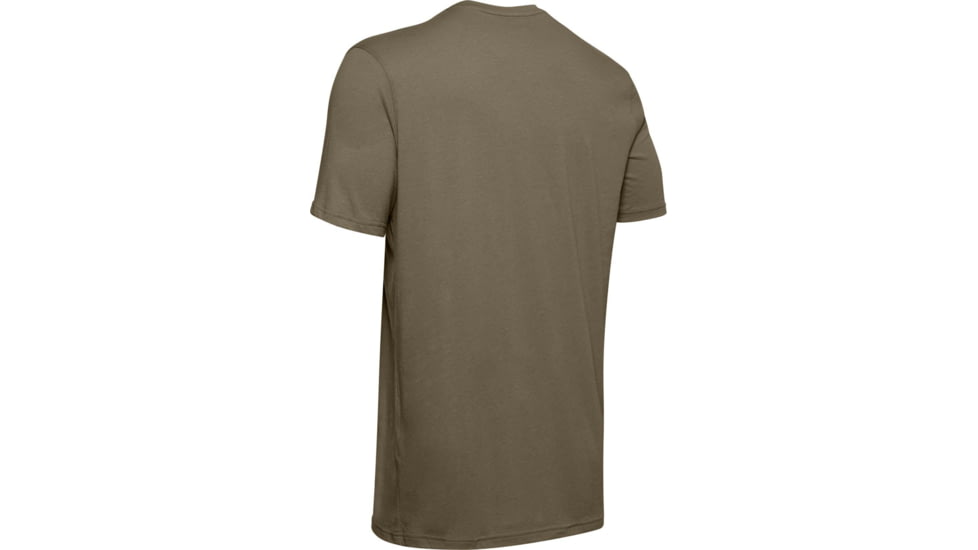 Under Armour UA Tactical Cotton T-Shirt - Mens, Federal Tan, Small, 1351776499SM