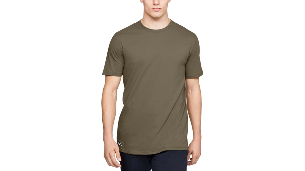 Under Armour UA Tactical Cotton T-Shirt - Mens, Federal Tan, Small, 1351776499SM
