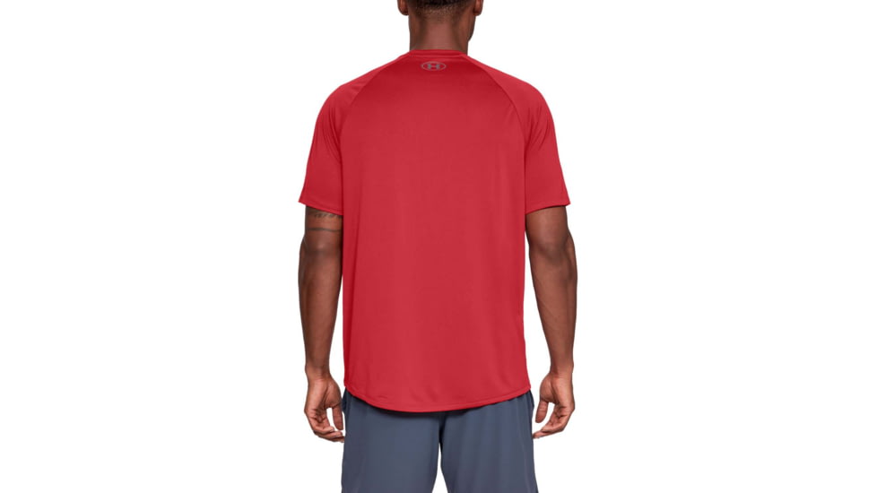Under Armour UA Tech Short Sleeve Tee 2.0 - Mens, Red, Large, 1326413600LG