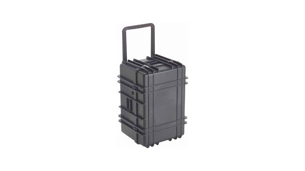 Underwater Kinetics 1627 Load Out Case, Wheels, Foam, Black 05522