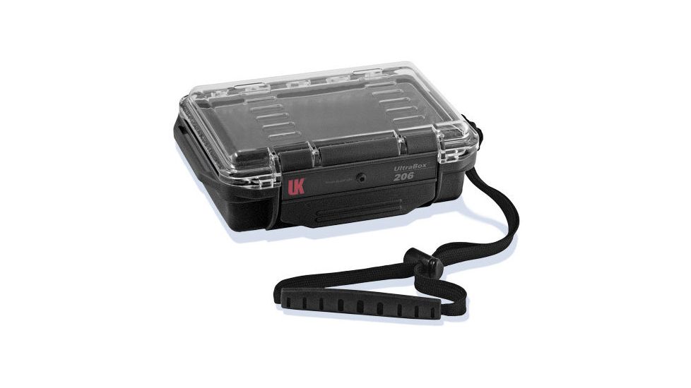 UK 206 Ultra Box, Black with Clear View
