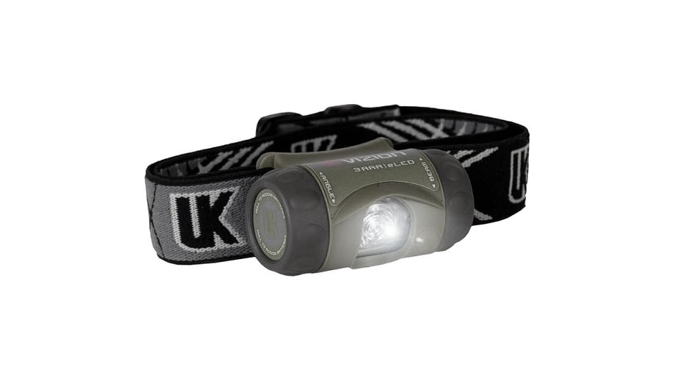 Underwater Kinetics 3AAA Vizion eLED Headlamp - Olive Drab Green