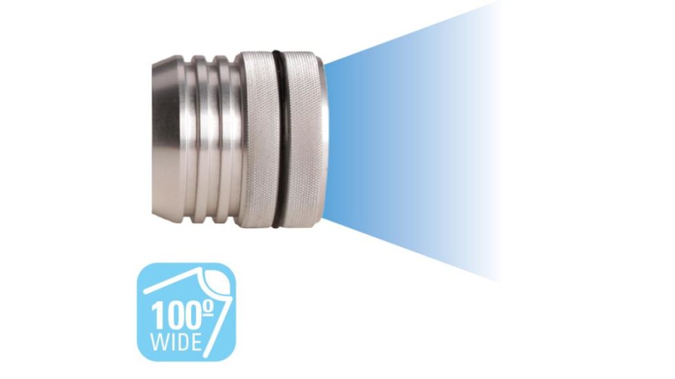 Underwater Kinetics Aqualite Pro 100 Flashlight Lamphead,Silver 12865