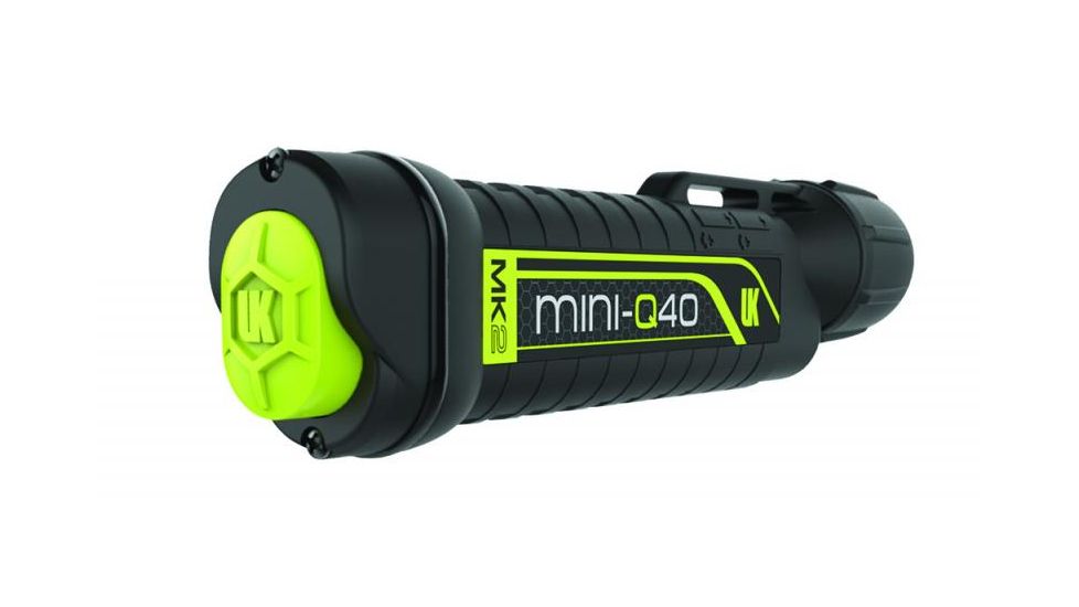 Underwater Kinetics MiniQ40 MK2, Black, Pillow Pack, with Batteries, Black 514630