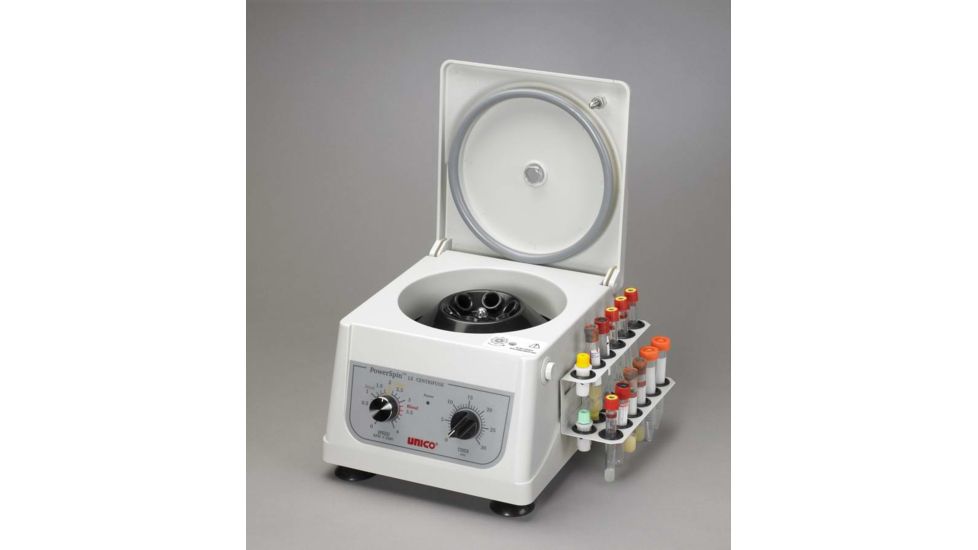 Unico Powerspin Lx Centrifuge 6 Place W 18 Placetube Holdster Rack C856h