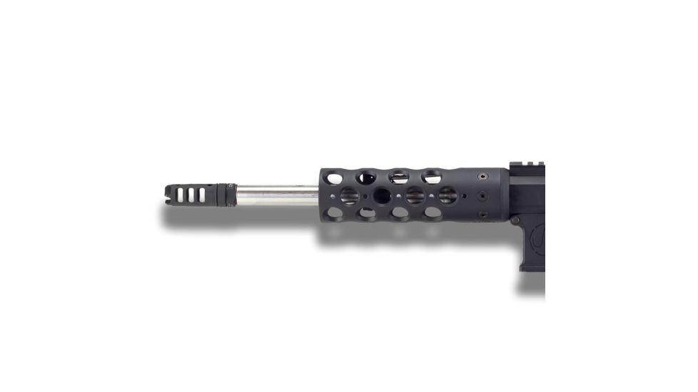 Unique-ARs BFG AR-15 Handguard, Cerakote Armor Black/Anodize Black, 7in bfg7