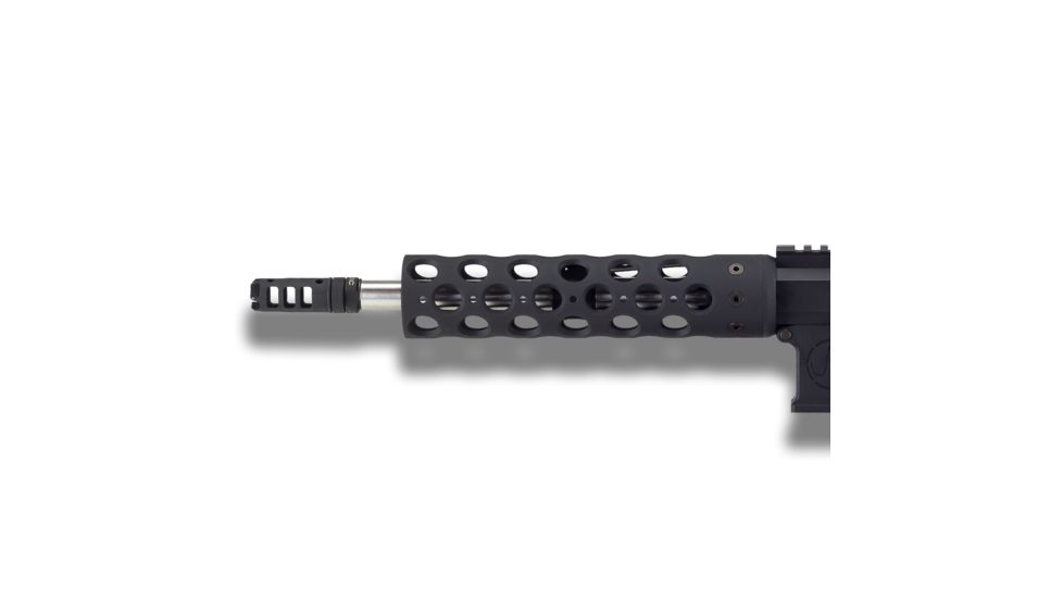 Unique-ARs BFG AR-15 Handguard, Cerakote Armor Black/Anodize Black, 9in bfg9