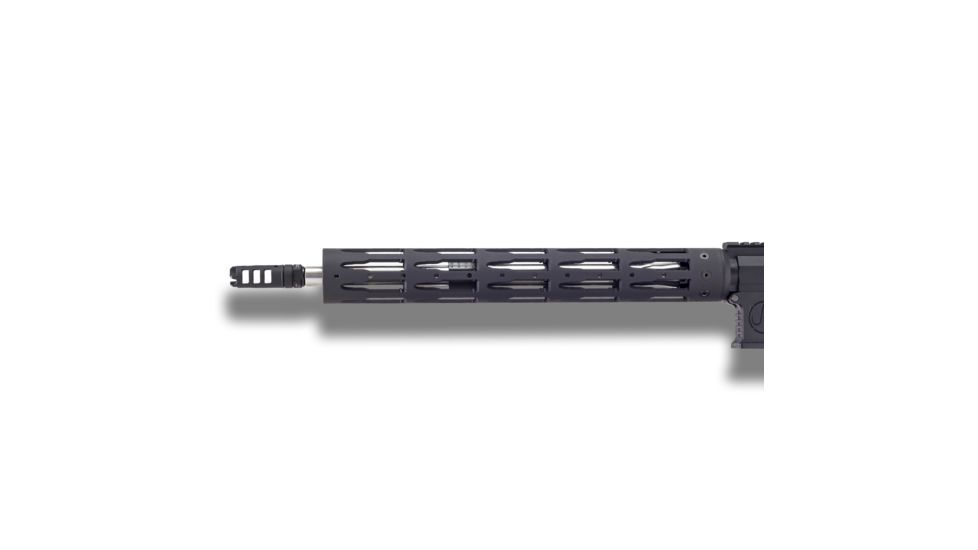 Unique-ARs Bullets AR-15 Handguard, Cerakote Armor Black/Anodize Black, 15in bullet15