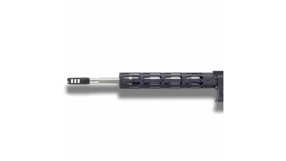 Unique-ARs Bullets Handguard with Dolos Locking Ring, Cerakote Armor Black, 12 in dolosbullet12
