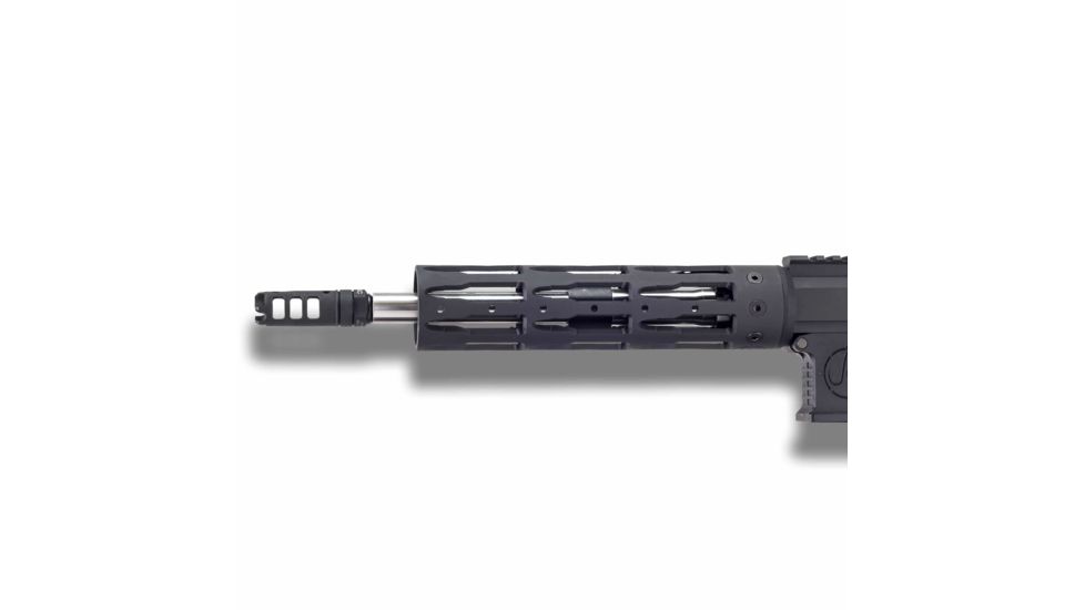 Unique-ARs Bullets Handguard with Dolos Locking Ring, Cerakote Armor Black, 9 in dolosbullet9