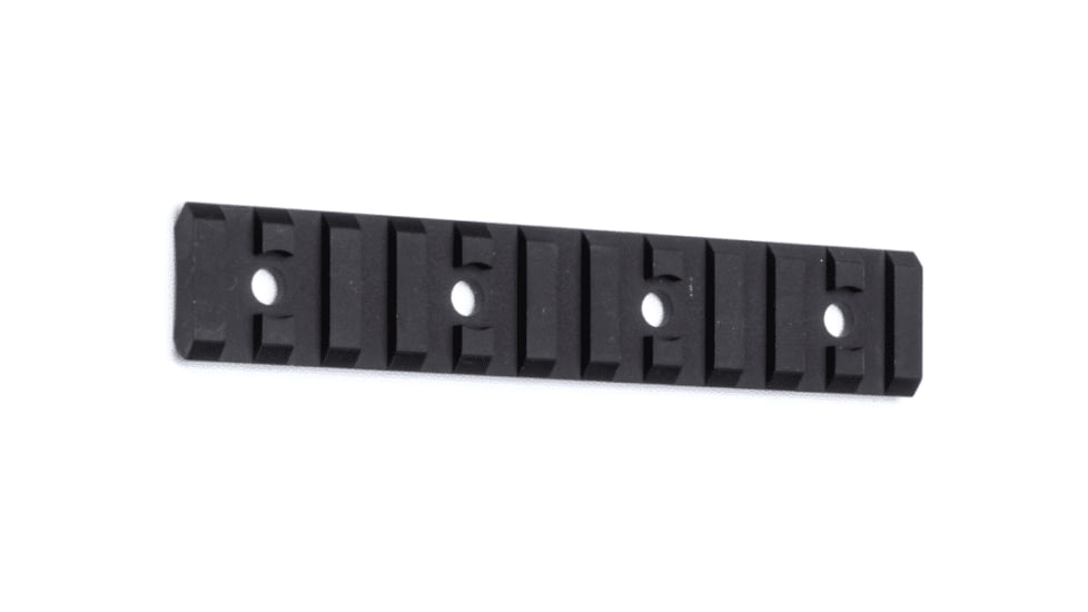 Unique-ARs Picattinny Rail, Anodize Black, 4.5in, 4.5tac